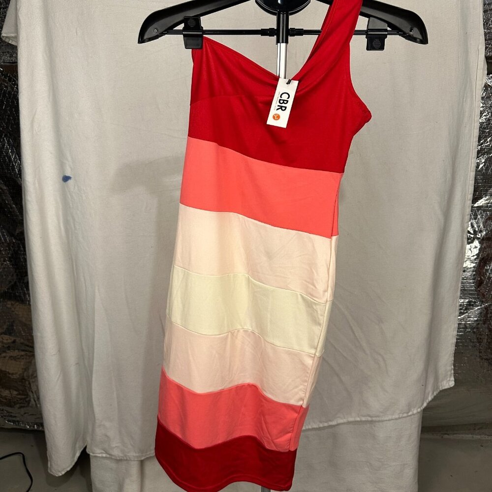 CBR women's pink block dress‎